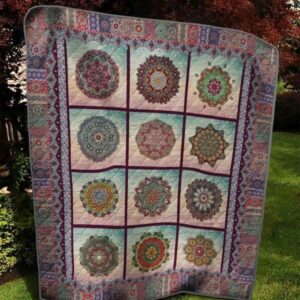Mandala P120408 Quilt Blanket  Quilt